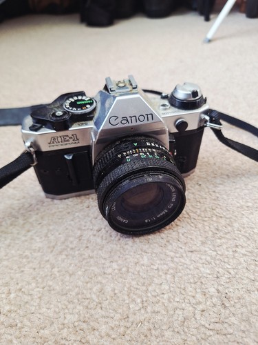 Canon program 35mm slr - canon, ae-1