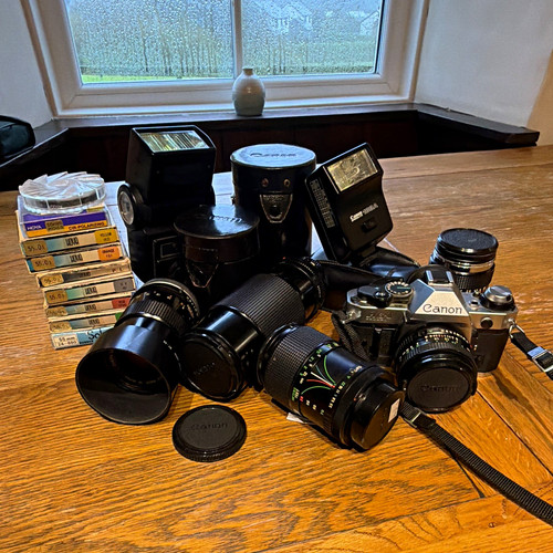Canon program 35mm slr w - program,