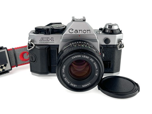 Canon program film - ae-1, camera