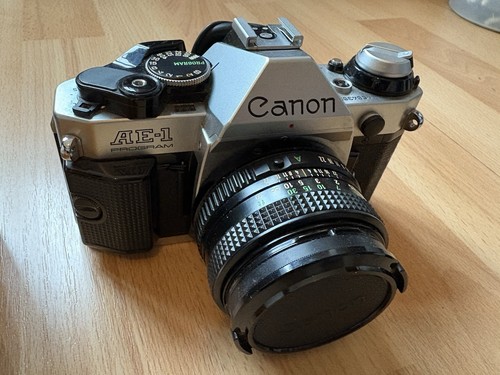 Canon program 35mm camera - canon, ae-1